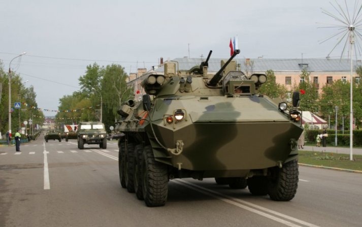 БТР-90 «Росток» с комплексом вооружения «Бережок»