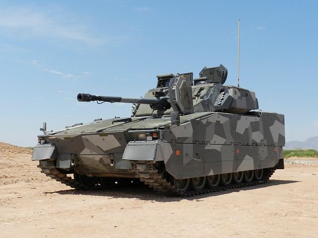 CV9035 BAE Systems на испытаниях по программе GCV