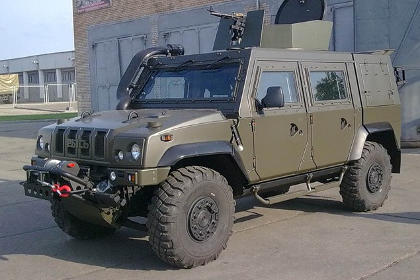 Бронемашина «Рысь» - Iveco LMV M65