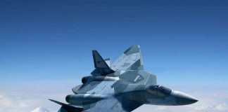 Испытания прочности планёра истребителя Су-57