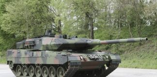 Германский модернизированный танк Leopard 2A7V