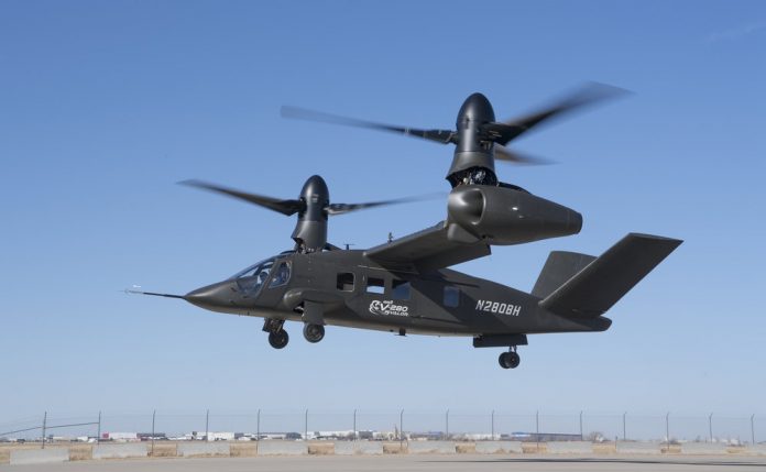 Первый полет нового конвертоплана Bell V-280 Valor