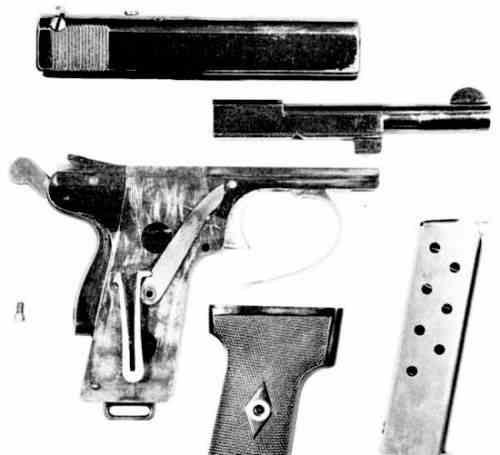 Пистолет Webley & Scott М1909