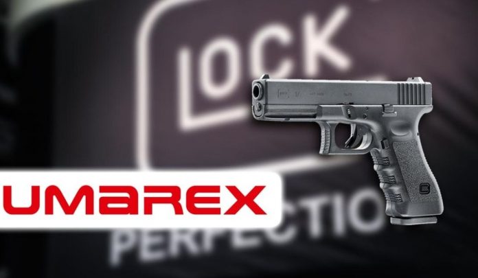 Лицензионная пневматическая реплика Glock 19