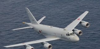 Современный японский противолодочный самолёт Kawasaki P-1