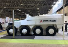 Mitsubishi представила прототип перспективного бронетранспортера