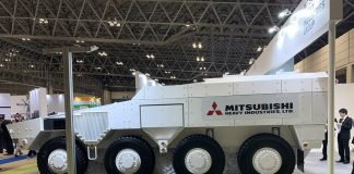 Mitsubishi представила прототип перспективного бронетранспортера