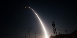 Пуск ракеты Minuteman III