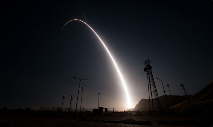 Пуск ракеты Minuteman III