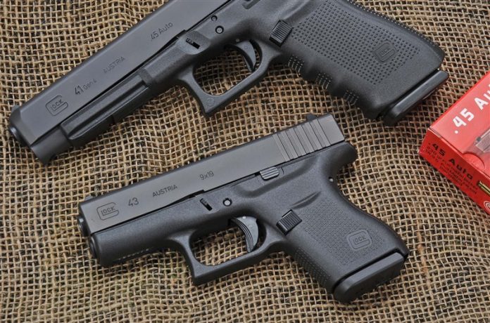 Тестирование пистолета Glock G43 9 мм Luger