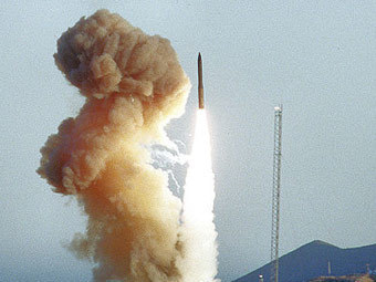 Тестовый запуск ракеты Minuteman III