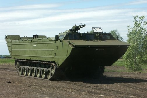 Новый средний транспортер ПТС-4