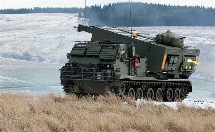 Универсальная пусковая установка США M270 MLRS