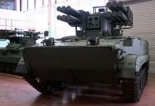 ЗРК "Сосна" в серийном исполнении на шасси БМП-3